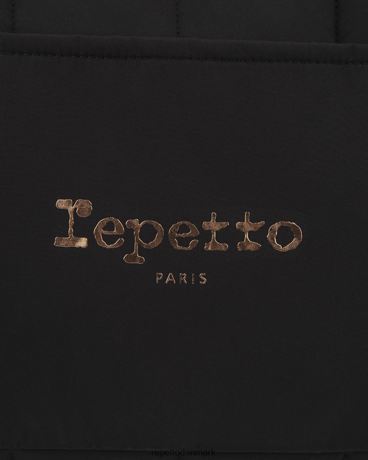 Repetto polstret nylon taske str. l Kvinder sort tilbehør FH8P2B417