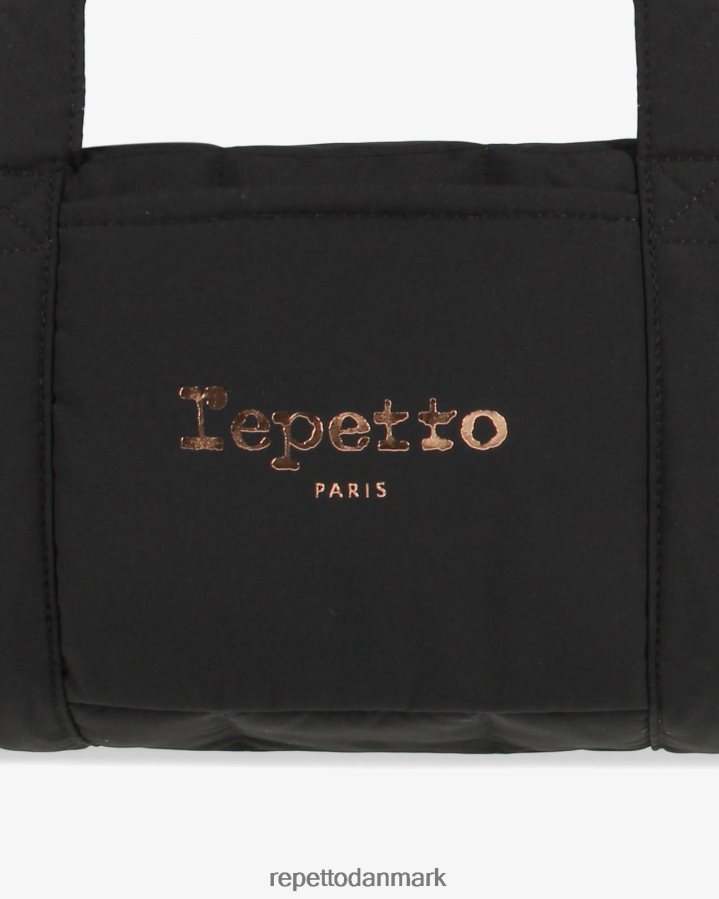 Repetto polstret nylon taske str. m Kvinder sort tilbehør FH8P2B407