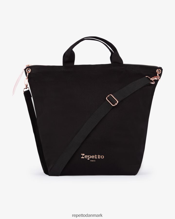 Repetto step crossbody taske Kvinder sort tilbehør FH8P2B431