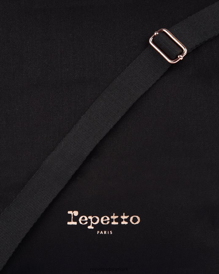 Repetto step crossbody taske Kvinder sort tilbehør FH8P2B431