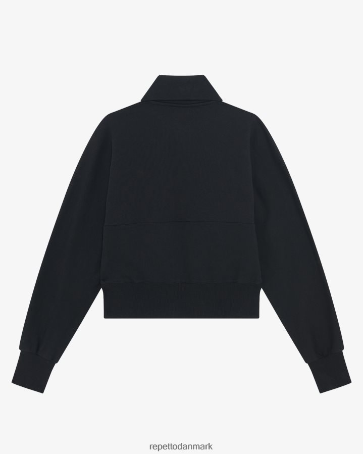 Repetto sweatshirt med halv lynlås Kvinder sort tøj FH8P2B354