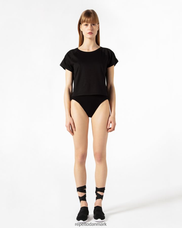Repetto grafisk t-shirt Kvinder sort tøj FH8P2B335