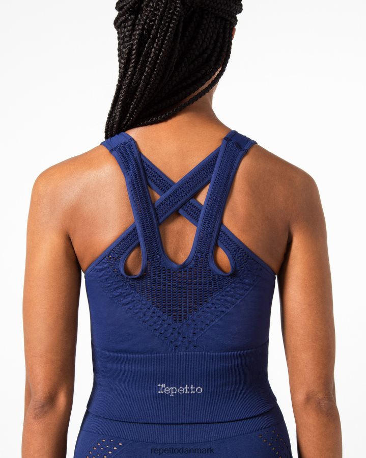 Repetto sømløs tanktop Kvinder Marine blå tøj FH8P2B324
