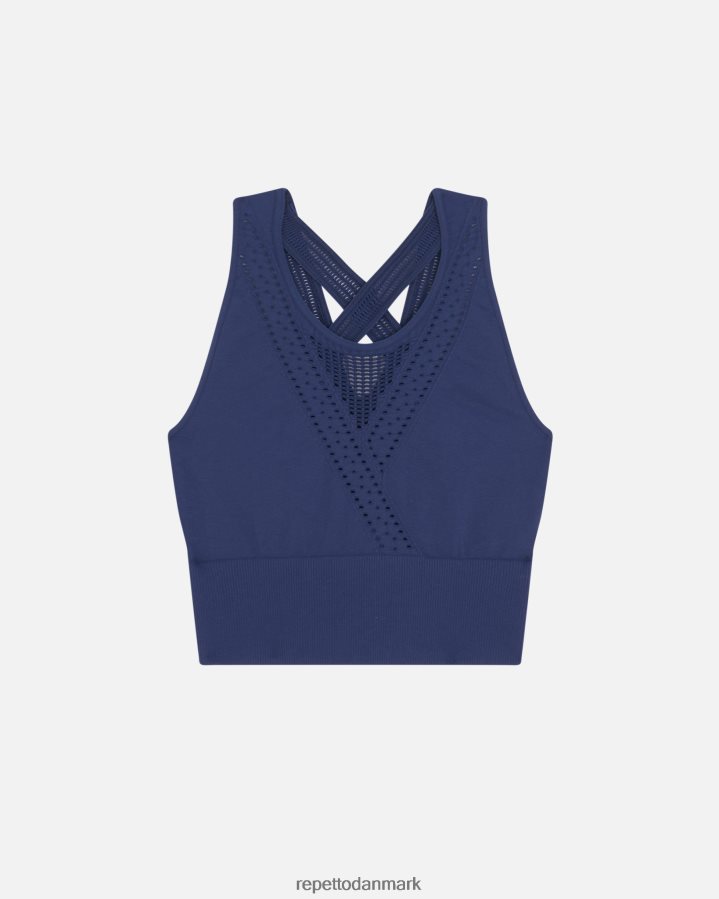 Repetto sømløs tanktop Kvinder Marine blå tøj FH8P2B324