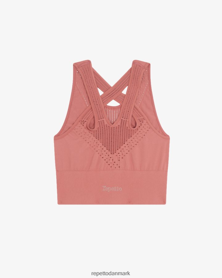 Repetto sømløs tanktop Kvinder lyserød romantik tøj FH8P2B322