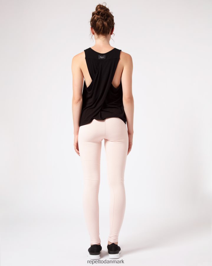 Repetto studio draperet tanktop Kvinder sort tøj FH8P2B339