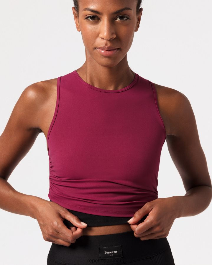 Repetto top til at binde Kvinder bordeaux rød tøj FH8P2B318