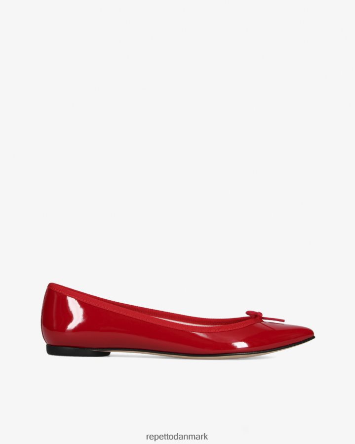 Repetto brigitte ballerinaer med spids tå Kvinder flammende rød fodtøj FH8P2B59