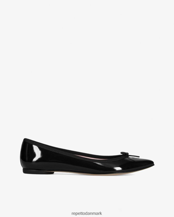 Repetto brigitte ballerinaer med spids tå Kvinder sort fodtøj FH8P2B103