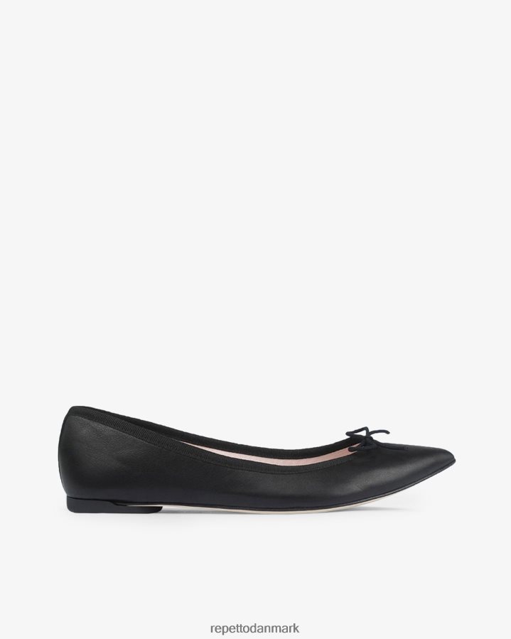 Repetto brigitte ballerinaer med spids tå Kvinder sort fodtøj FH8P2B142