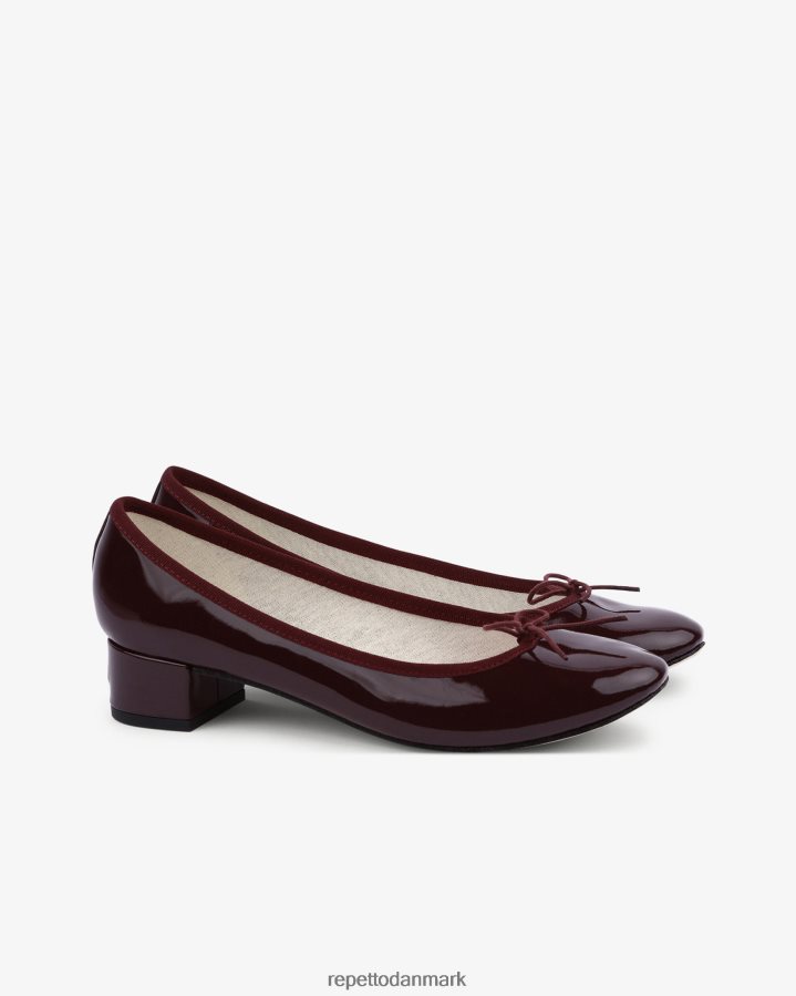 Repetto camille ballerinaer Kvinder dyb vinrød fodtøj FH8P2B33