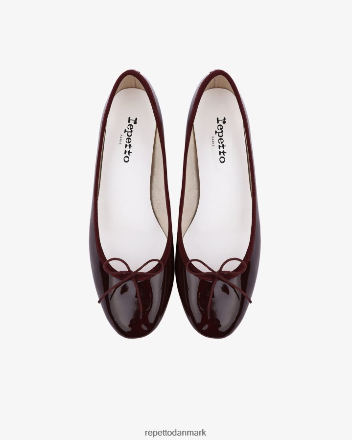 Repetto camille ballerinaer Kvinder dyb vinrød fodtøj FH8P2B33
