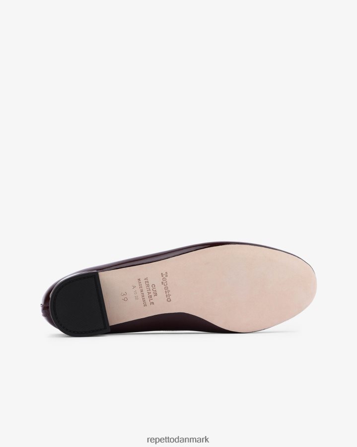 Repetto camille ballerinaer Kvinder dyb vinrød fodtøj FH8P2B33