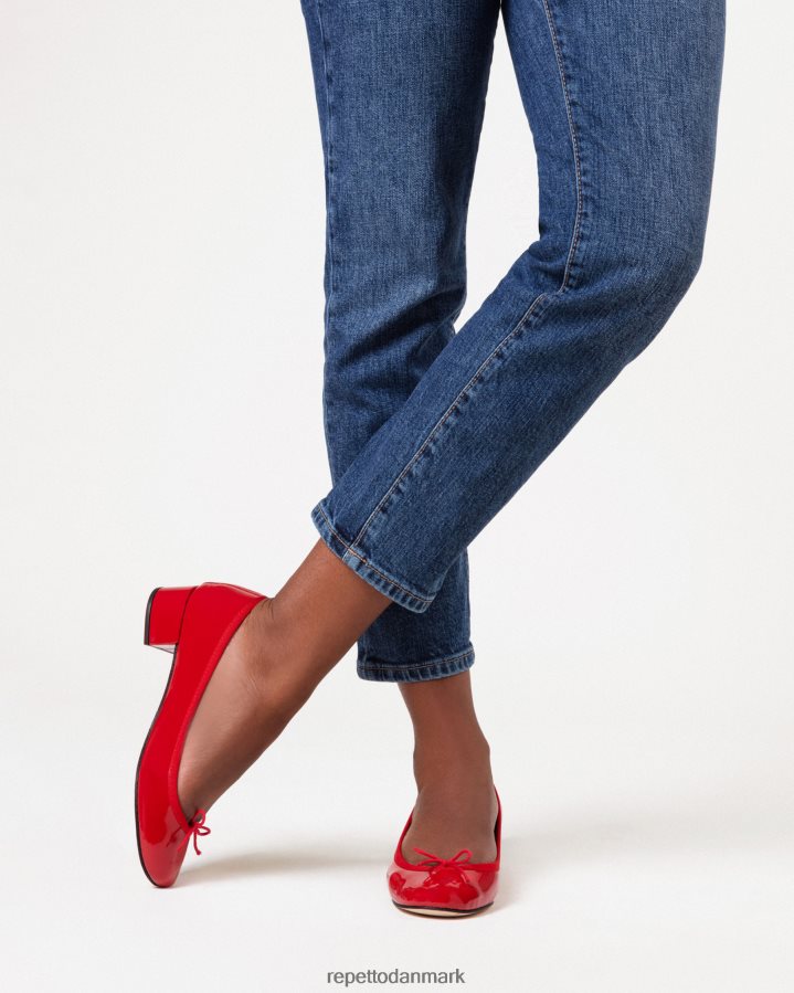 Repetto camille ballerinaer Kvinder flammende rød fodtøj FH8P2B57