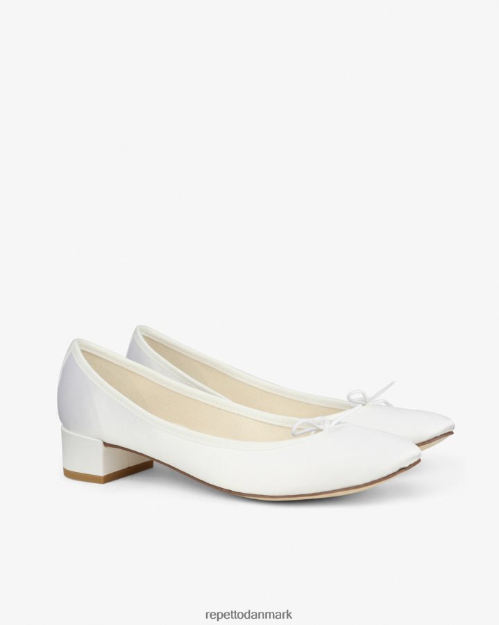 Repetto camille ballerinaer - satin Kvinder elfenben hvid fodtøj FH8P2B82