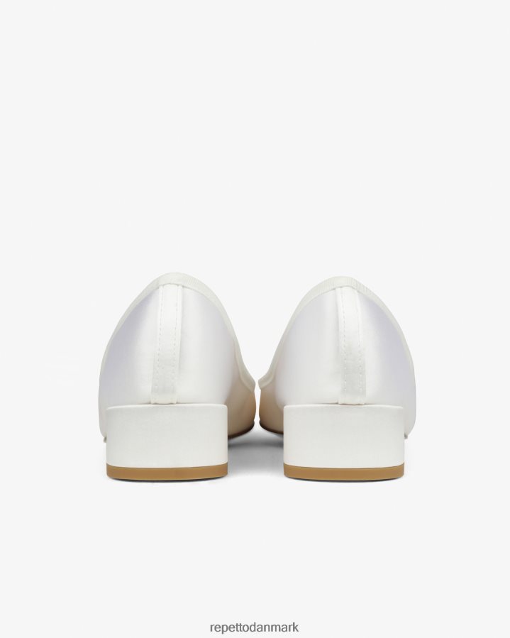 Repetto camille ballerinaer - satin Kvinder elfenben hvid fodtøj FH8P2B82