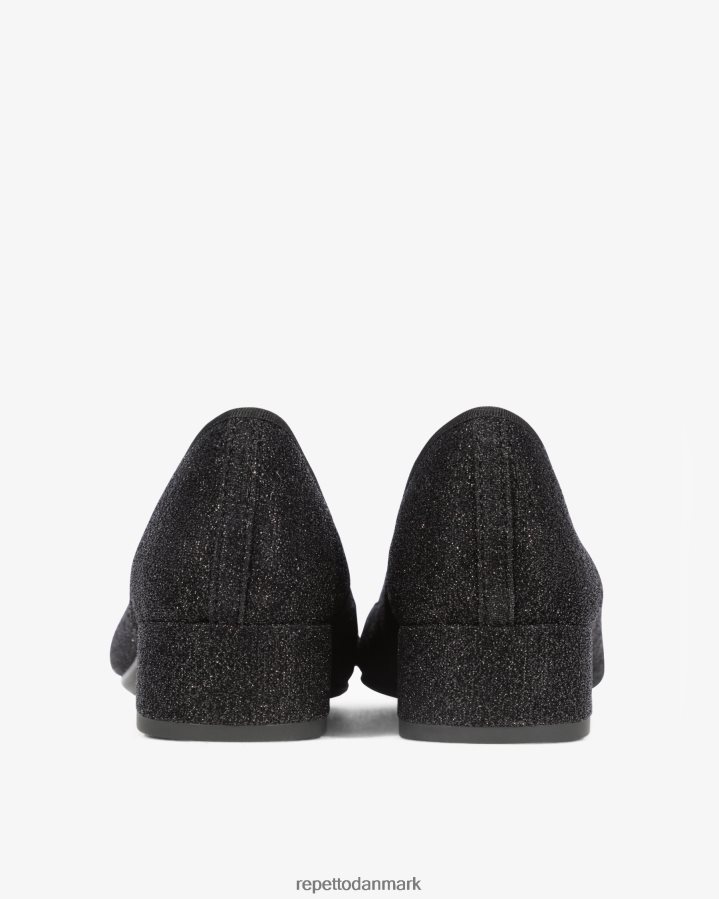 Repetto camille ballerinaer - skinnende Kvinder sort fodtøj FH8P2B104