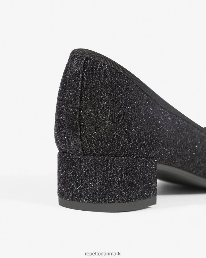 Repetto camille ballerinaer - skinnende Kvinder sort fodtøj FH8P2B104