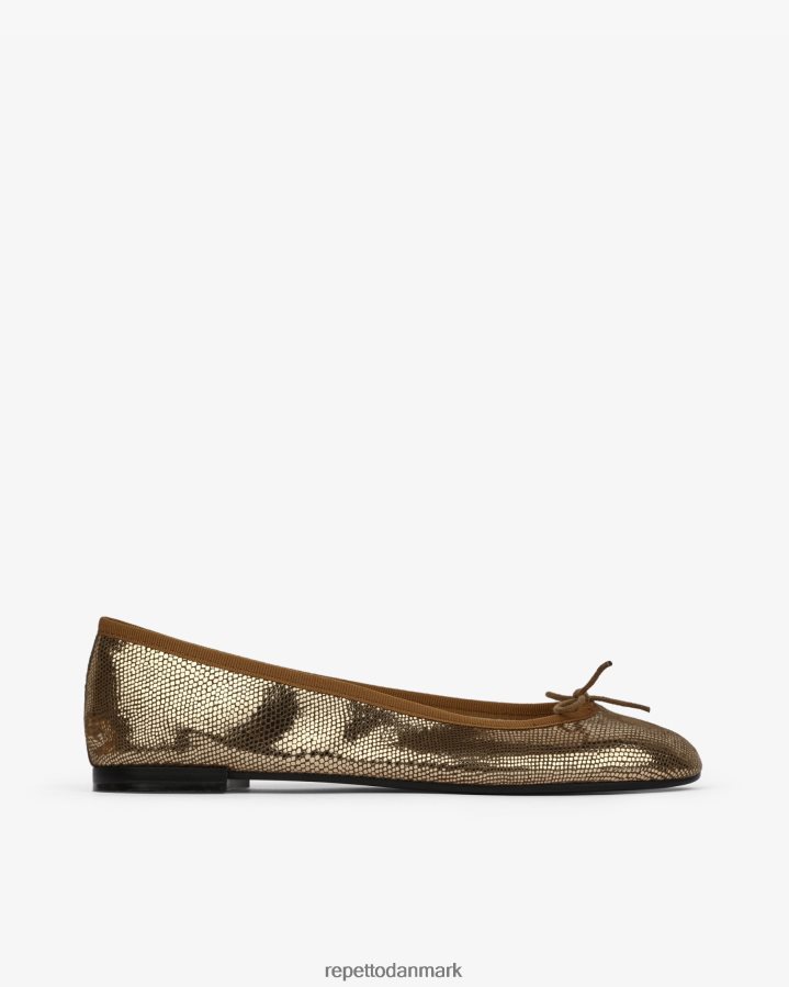 Repetto cendrillon ballerinaer Kvinder antik guld fodtøj FH8P2B16