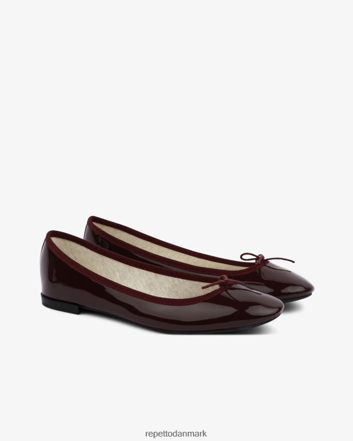 Repetto cendrillon ballerinaer Kvinder dyb vinrød fodtøj FH8P2B34
