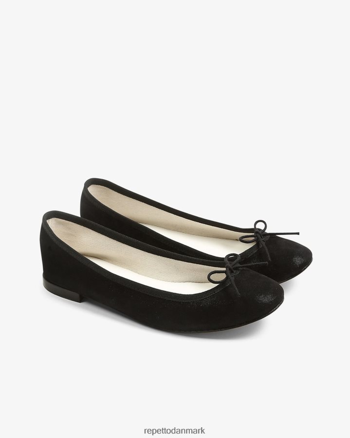 Repetto cendrillon ballerinaer Kvinder sort kulstof fodtøj FH8P2B138