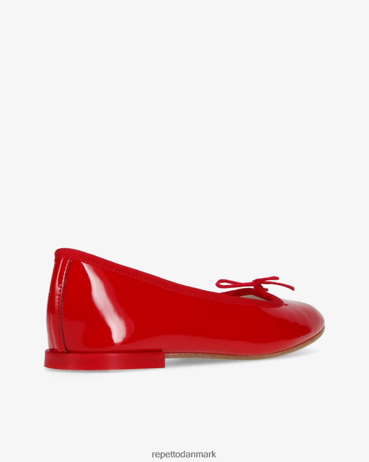 Repetto cendrillon ballerinaer - veganske Kvinder flammende rød fodtøj FH8P2B121