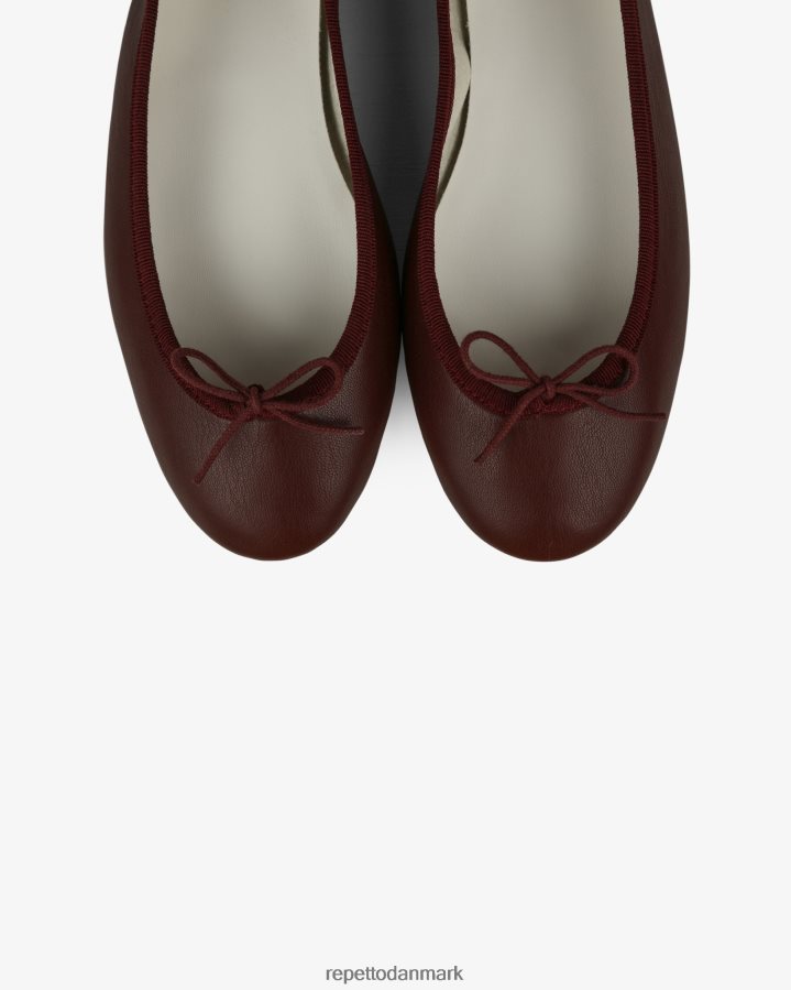 Repetto cendrillon ballerinaer - veganske Kvinder pommard rød fodtøj FH8P2B5