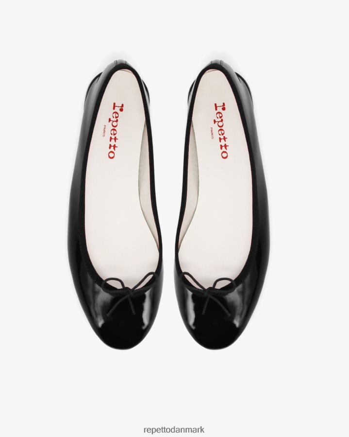 Repetto cendrillon ballerinaer - veganske Kvinder sort fodtøj FH8P2B139