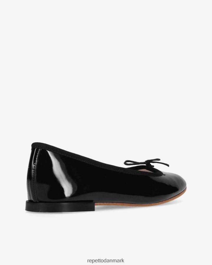 Repetto cendrillon ballerinaer - veganske Kvinder sort fodtøj FH8P2B139