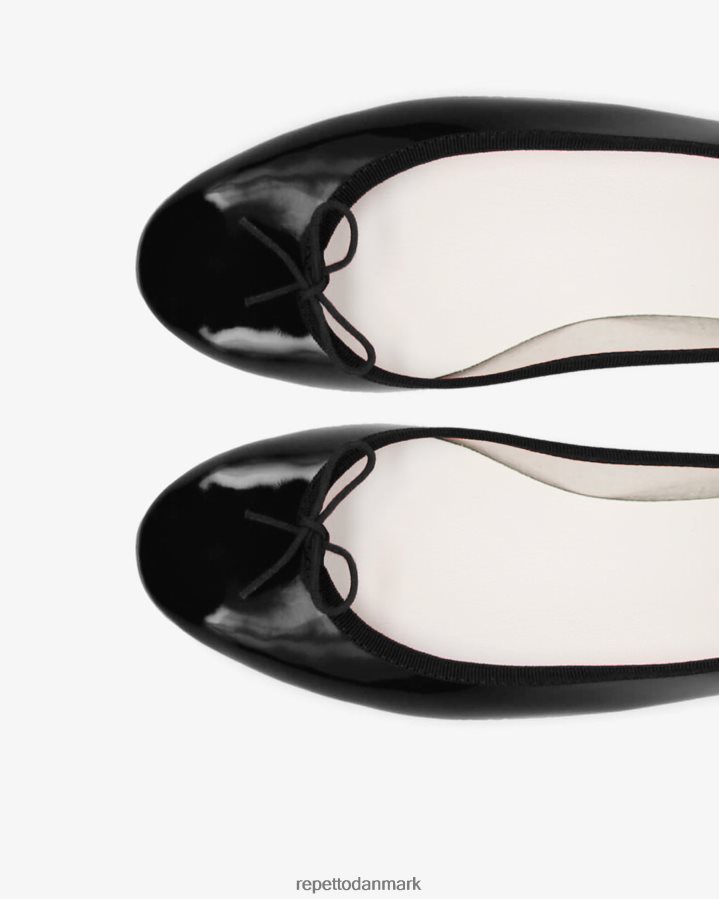 Repetto cendrillon ballerinaer - veganske Kvinder sort fodtøj FH8P2B139