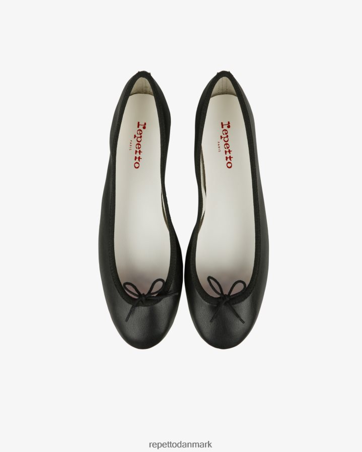 Repetto cendrillon ballerinaer - veganske Kvinder sort fodtøj FH8P2B30
