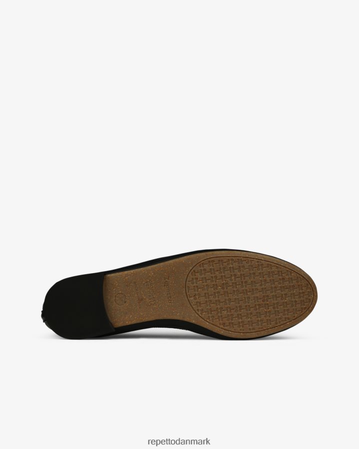 Repetto cendrillon ballerinaer - veganske Kvinder sort fodtøj FH8P2B30