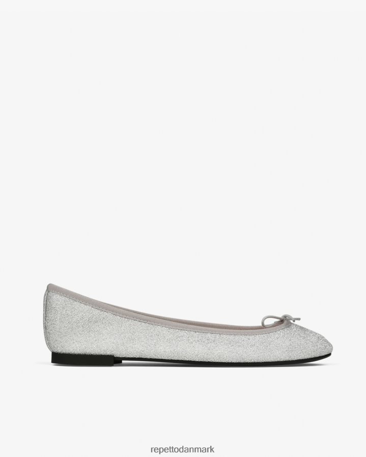Repetto cendrillon ballerinaer - veganske - skinnende Kvinder sølv fodtøj FH8P2B87