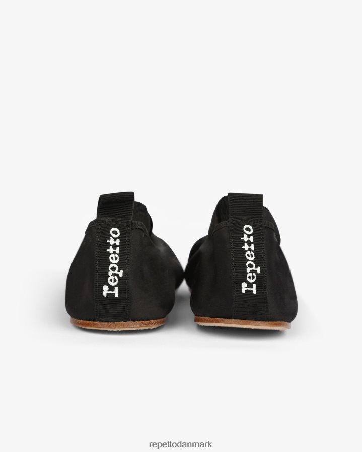 Repetto gianna ballerinaer - satin Kvinder sort fodtøj FH8P2B19