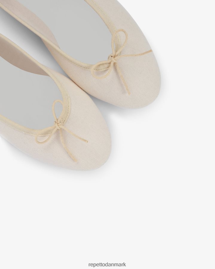 Repetto høj cendrillon ballerinaer - veganske Kvinder hør beige fodtøj FH8P2B107