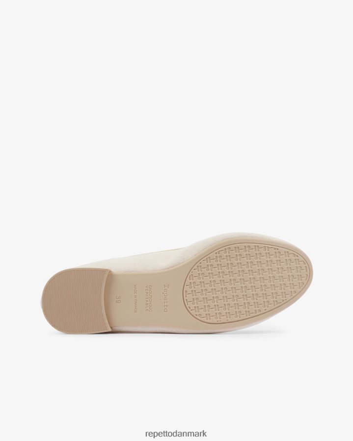 Repetto høj cendrillon ballerinaer - veganske Kvinder hør beige fodtøj FH8P2B107