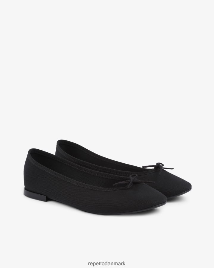 Repetto høj cendrillon ballerinaer - veganske Kvinder sort fodtøj FH8P2B144