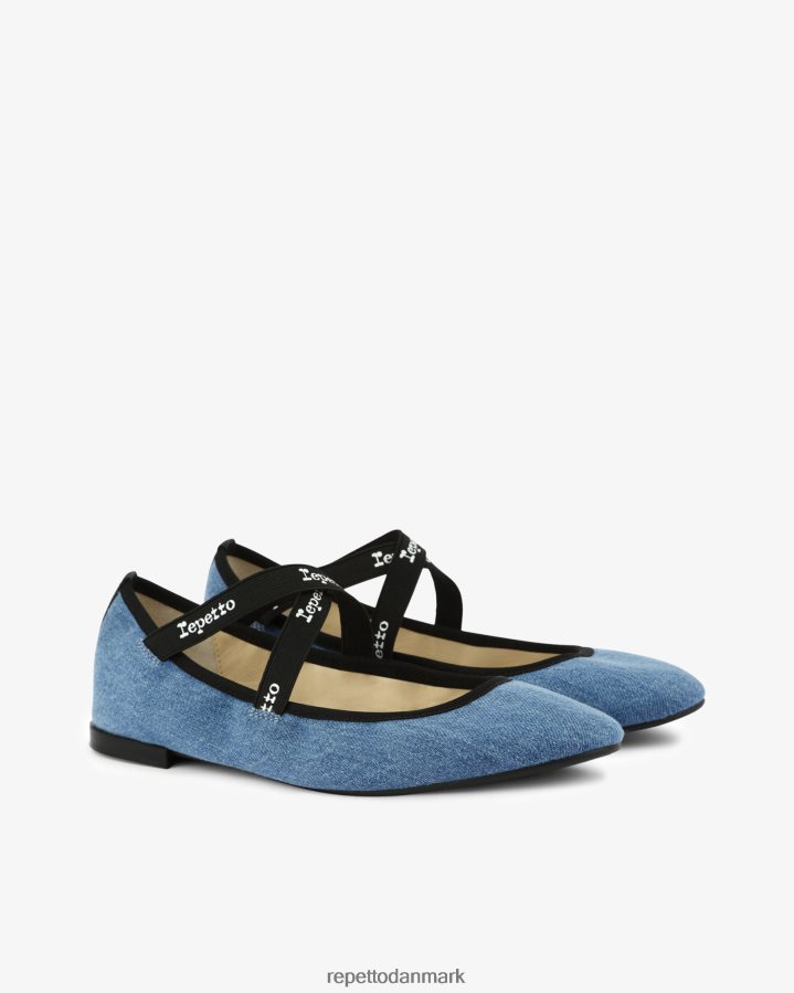 Repetto joana mary janes Kvinder everest blå fodtøj FH8P2B65
