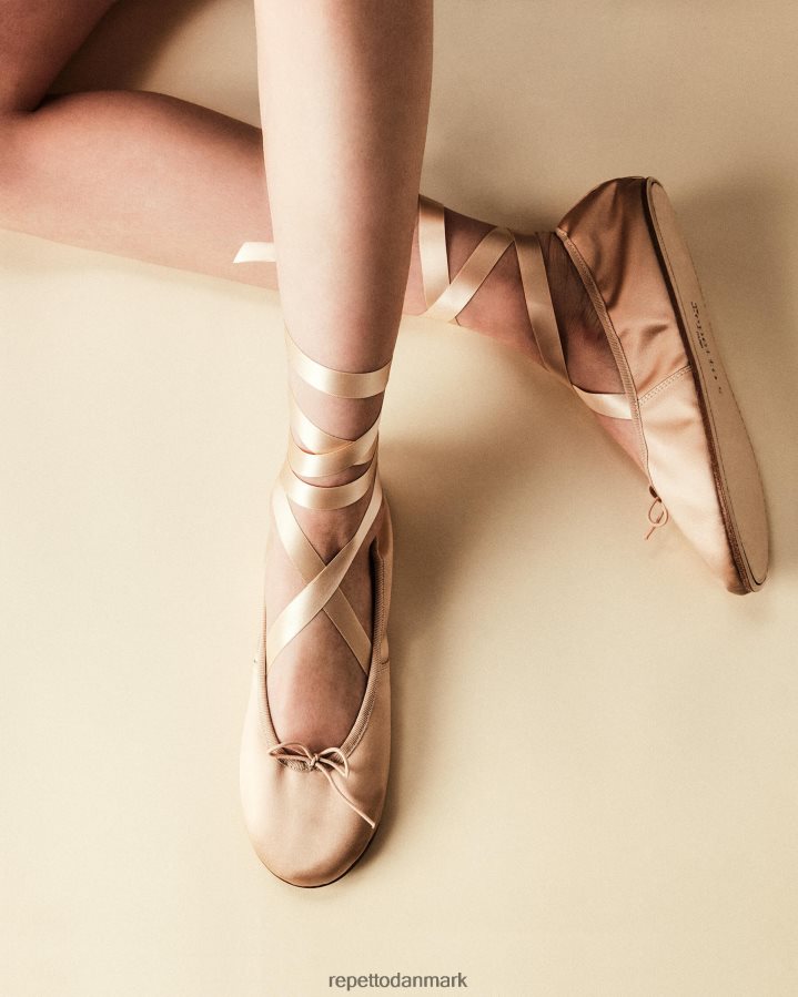 Repetto sophia ballerinaer - satin Kvinder beige fodtøj FH8P2B44