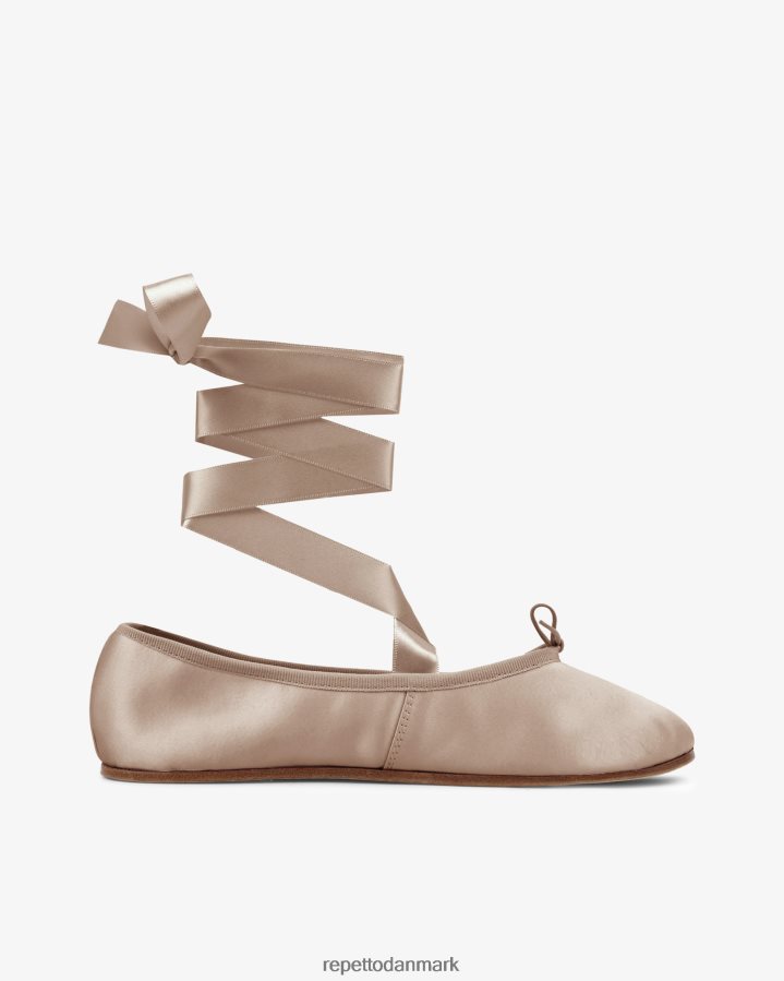 Repetto sophia ballerinaer - satin Kvinder kashmir beige fodtøj FH8P2B21