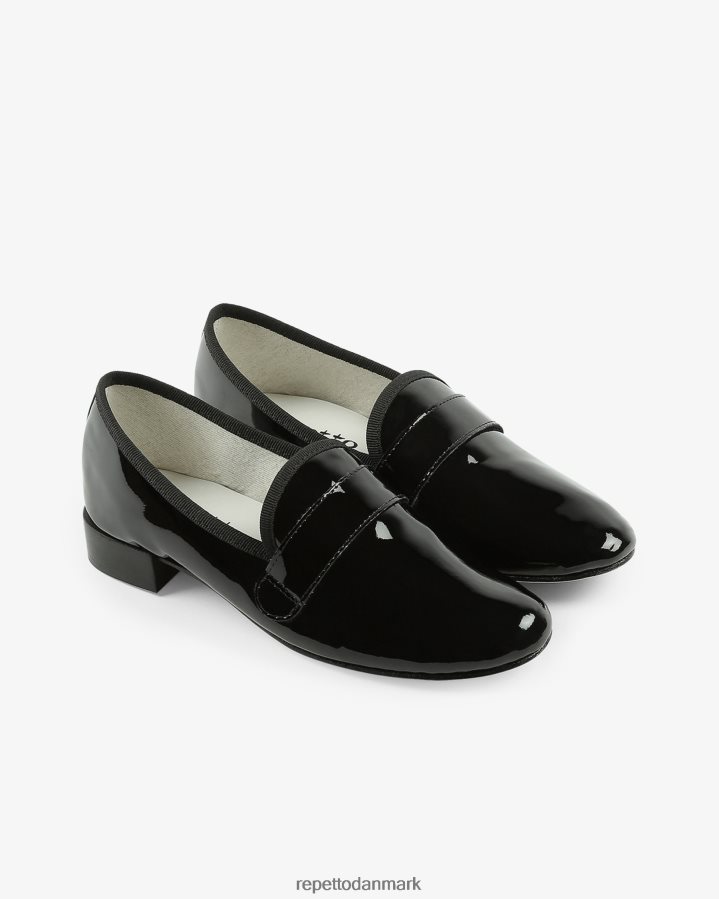 Repetto michael loafers Kvinder sort fodtøj FH8P2B218