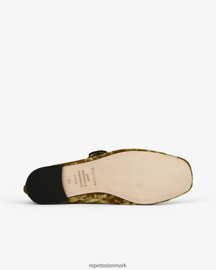Repetto georgia mary janes Kvinder antik guld fodtøj FH8P2B163