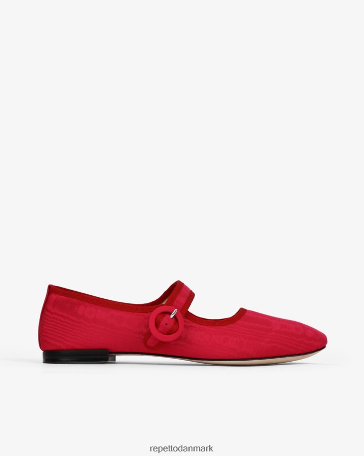 Repetto georgia mary janes - satin Kvinder hindbærrosa og flammende rød fodtøj FH8P2B167