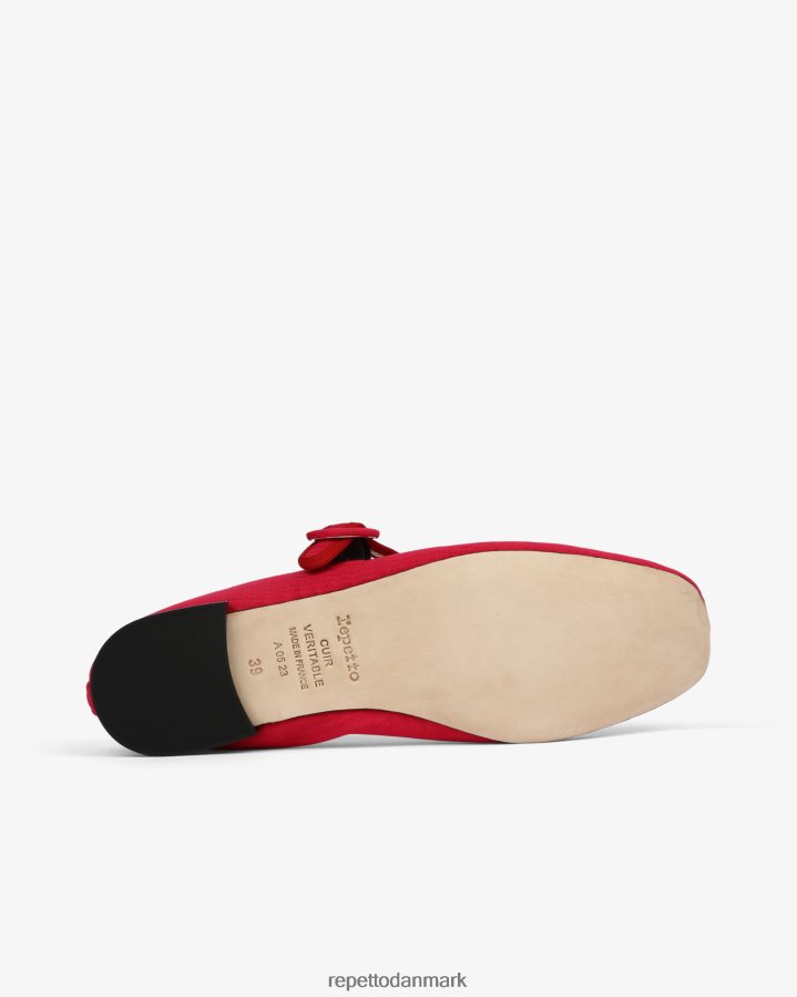 Repetto georgia mary janes - satin Kvinder hindbærrosa og flammende rød fodtøj FH8P2B167