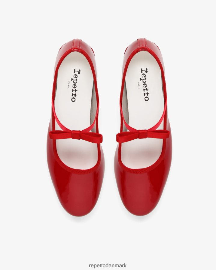 Repetto guillemette mary janes Kvinder flammende rød fodtøj FH8P2B156