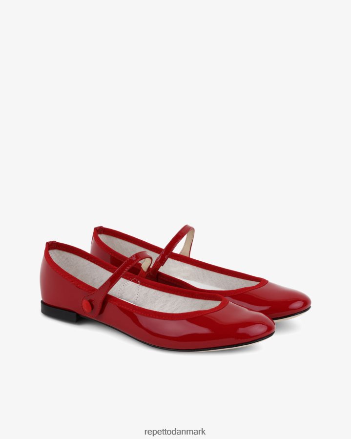 Repetto lio mary janes Kvinder flammende rød fodtøj FH8P2B168