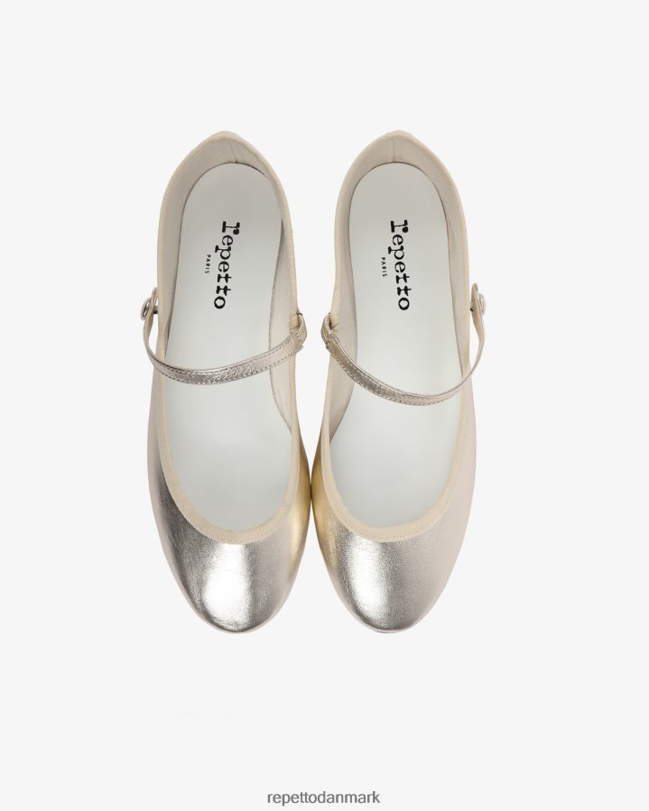 Repetto lio mary janes Kvinder lys guld fodtøj FH8P2B164