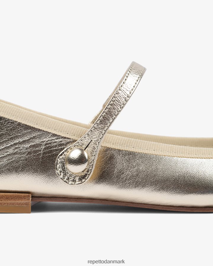 Repetto lio mary janes Kvinder lys guld fodtøj FH8P2B164