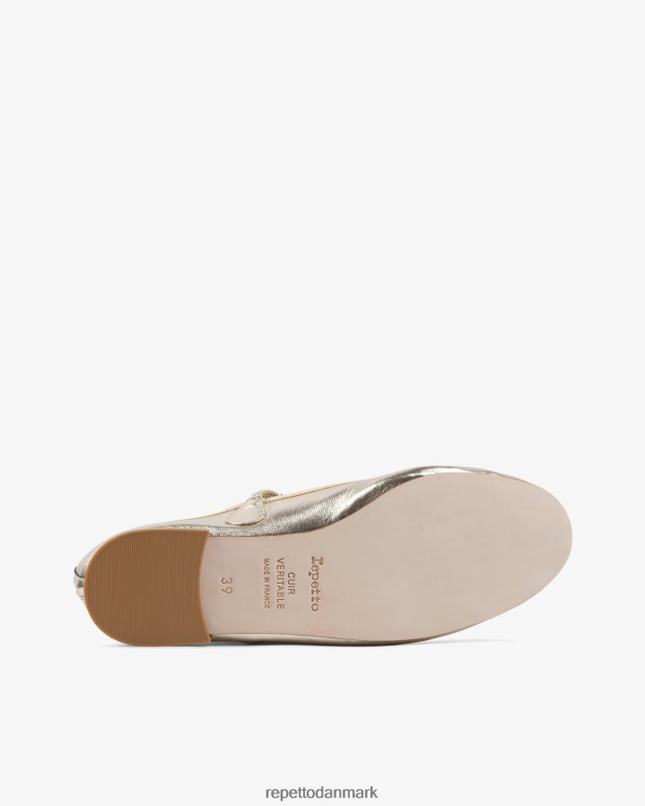 Repetto lio mary janes Kvinder lys guld fodtøj FH8P2B164