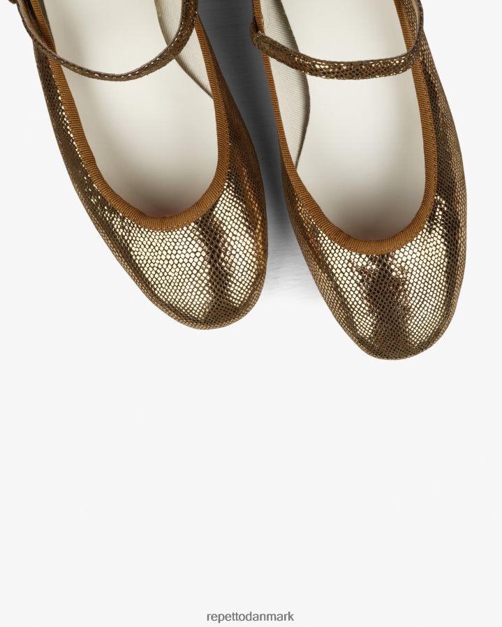 Repetto rose mary janes Kvinder antik guld fodtøj FH8P2B148